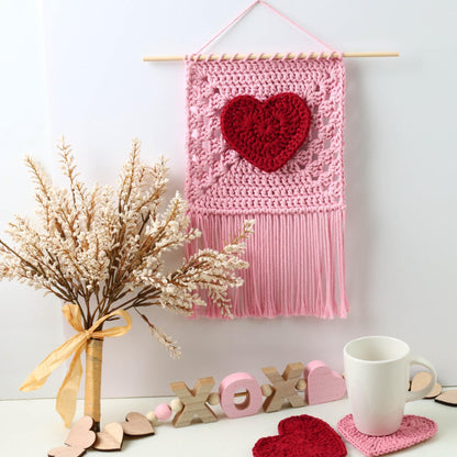 Crochet Pattern VALENTELIS Heart Wall Decor – PDF - Hakel Liebe