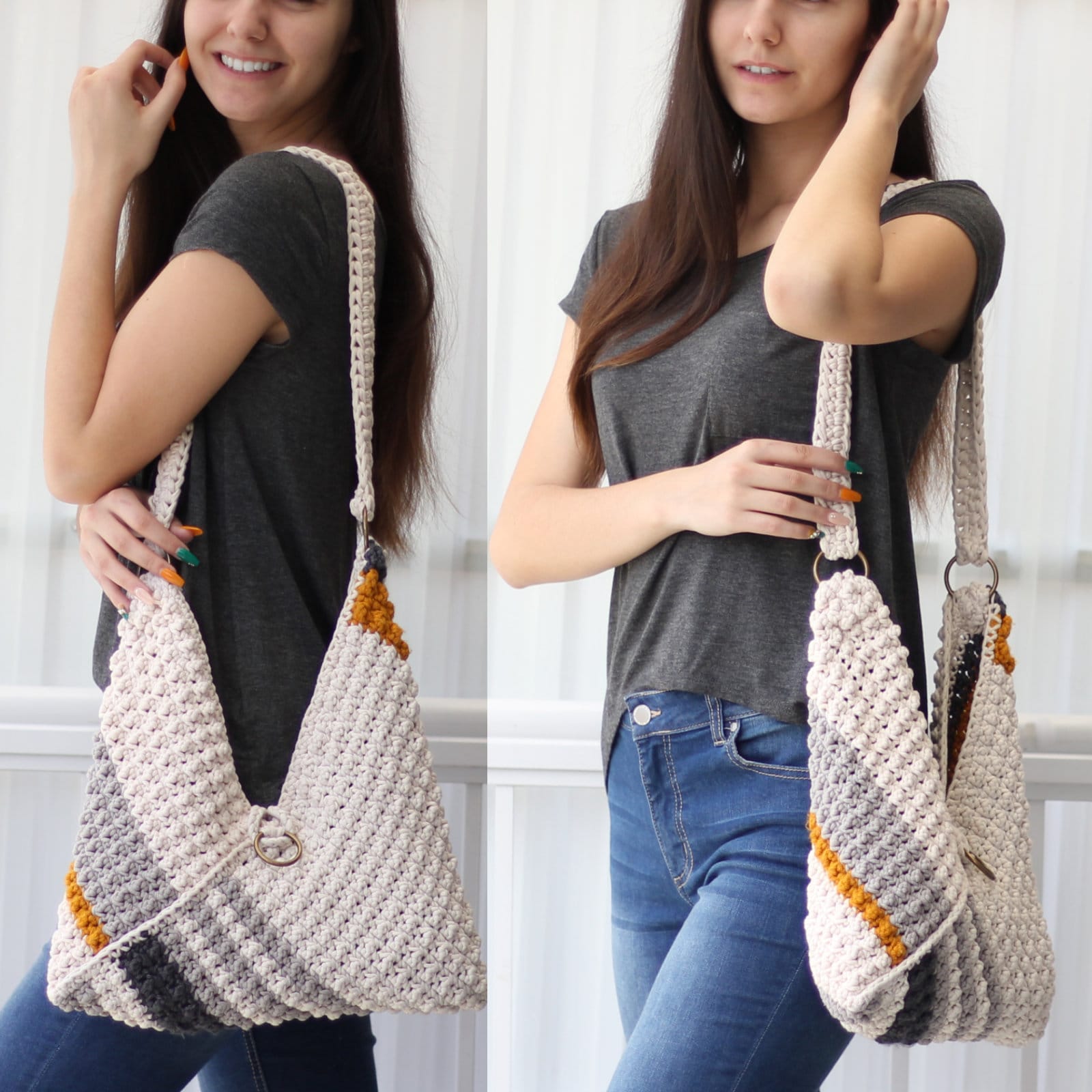 Crochet Pattern BUBBLOVIA Bag – 6 Sizes PDF - Hakel Liebe