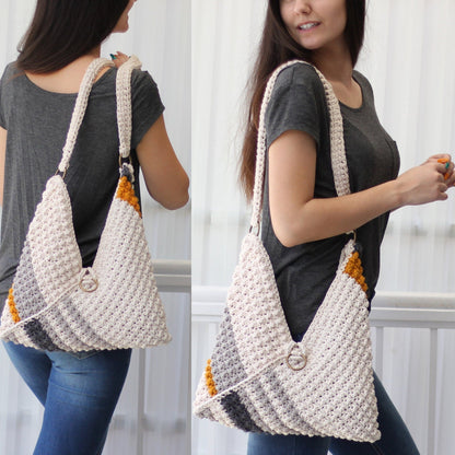 Crochet Pattern BUBBLOVIA Bag – 6 Sizes PDF - Hakel Liebe