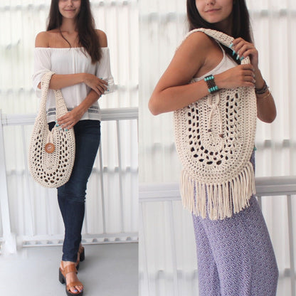 Crochet Pattern REVERSIA Bag 2-in-1 – PDF Boho - Hakel Liebe