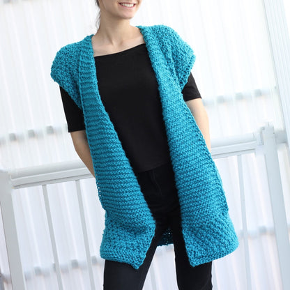 Knitting Pattern DARELIS Vest – PDF (7Y–3XL) - Hakel Liebe