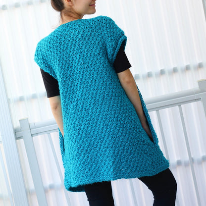 Knitting Pattern DARELIS Vest – PDF (7Y–3XL) - Hakel Liebe
